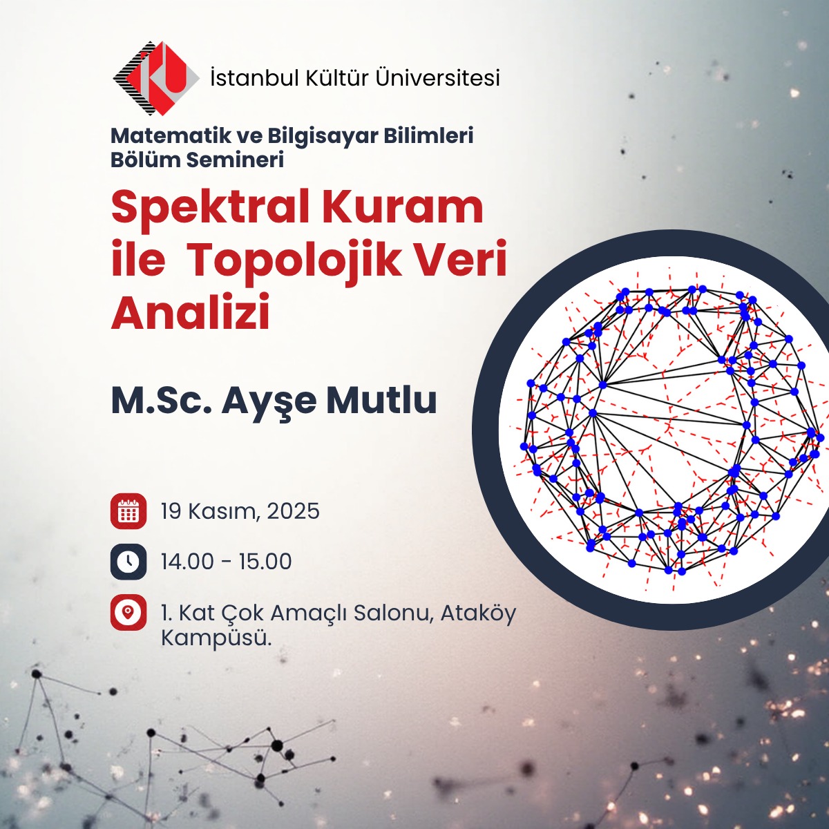 Spektral Kuram ile Topolojik Veri Analizi