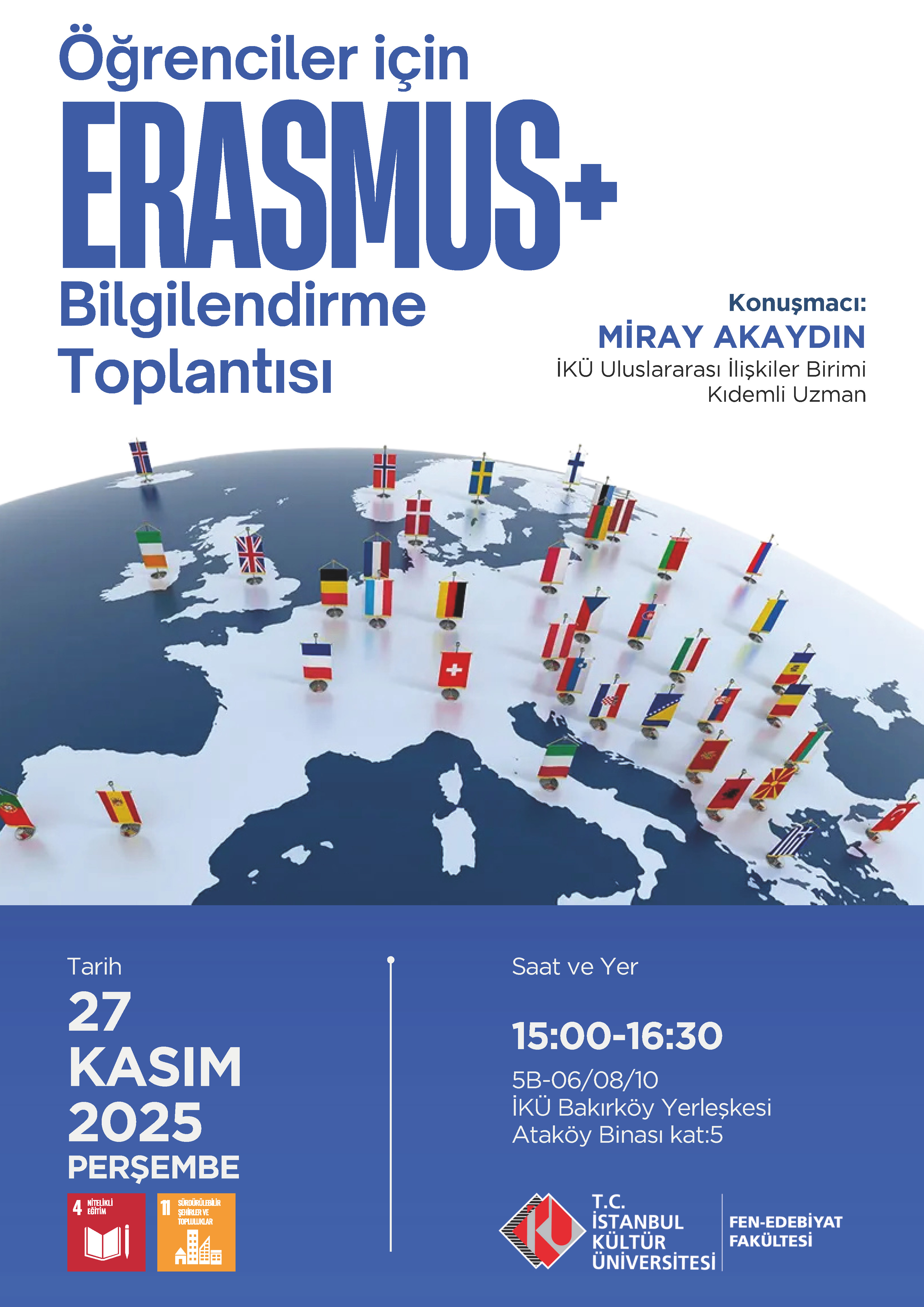 “Erasmus+ Bilgilendirme Toplantısı”